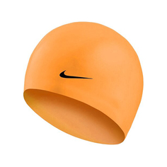 Nike Solid Silicone Youth Cap, шапочка для плавания детская (618) оранж, one size