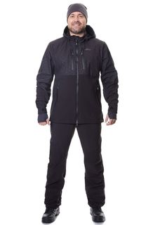 Костюм мужской для рыбалки Беринг GRAYLING NOVATEX,черный,52-54 170-176