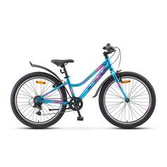 Велосипед Stels Navigator 24" 420 V V030 2020 морская-волна рама 12"