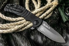 Туристический нож Kizlyar Supreme Bloke X Sleipner Черный 220мм 95мм
