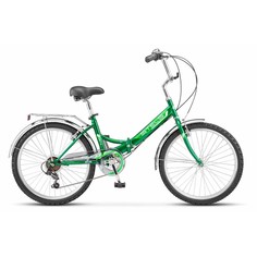Велосипед STELS Pilot 750 24" 2023 рама 14" зеленый
