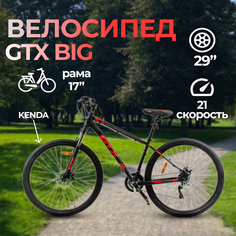 Велосипед GTX BIG 2902, 2022, рост. 17", черный