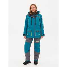 Костюм зимний Женский Siberia Lady ткань Breathable цвет Бирюза Серый 52-54 170-176 Huntsman