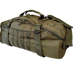 Тактический рюкзак сумка дорожная (баул) Шторм Tactical 55 литров олива