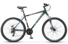 Велосипед STELS Navigator 700MD 27.5" 2024, рама 21, черный матовый