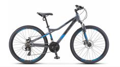 Велосипед STELS Navigator 610 2024 14" Антрацитовый/Синий