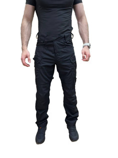 Брюки Страйкер / чёрный 52-54/176-182 ГОРЕЦ