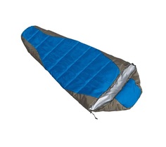Спальный мешок Green Glade Atlas 210 с капюшоном для кемпинга синий 210 x 75 х 50 см