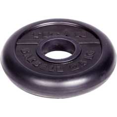 Титан Диск обрезиненный d 51 мм чёрный 2,5 кг 1076 Titan