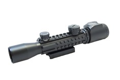 Оптический прицел Combat 4x32 EGTZ (2-х цв.подсветка Крест - красная и синяя)