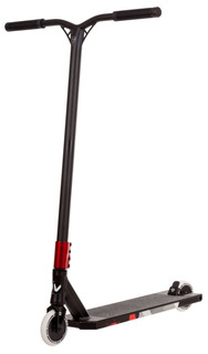 Самокат Novatrack Pixel100 S4 110A (2024) Чёрный, Белый, Красный