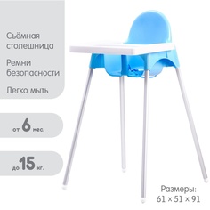 Стульчик для кормления Альтернатива М6249 Голубой Alternativa