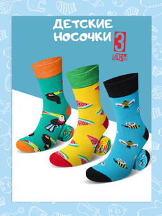Носки детские Мачо ДетскиеМ3ПчелаМ3детские, голубой, 18-20
