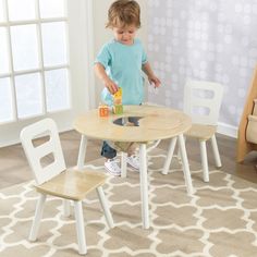 Комплект детской мебели стол + 2 стула Сокровищница Kidkraft 27027_KE