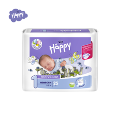 Подгузники для новорожденных Bella Happy Newborn 1 (2-5 кг), 25 шт.