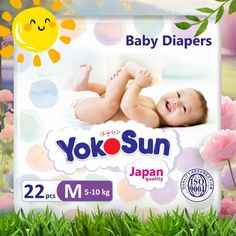 Подгузники детские YokoSun, размер 3/М (5-10 кг), 22 шт