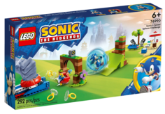 Конструктор LEGO Sonic the Hedgehog Вызов Сферы Скорости Соника, 292 детали, 76990