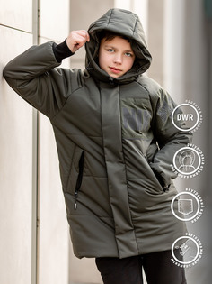 Куртка детская Batik Клаус, черный хаки, 146 Батик