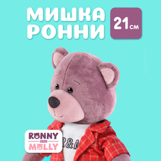 Мягкая игрушка Maxitoys RONNY and MOLLY плюшевый мишка в нарядной одежде RM-R022-21