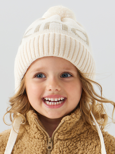 Шапка детская Happy Baby 89072, beige, 44