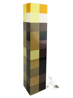 Светильник ночник StarFriend Майнкрафт Факел Minecraft, usb, 28 см