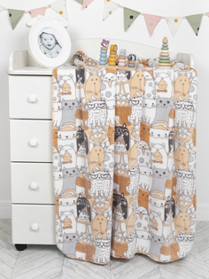 Плед детский Baby Nice 100х118 см, Котики