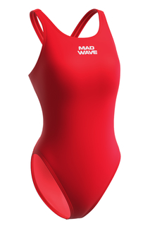 Юниорский купальник спортивный антихлор Lada lining junior PBT Красный,XXL Mad Wave