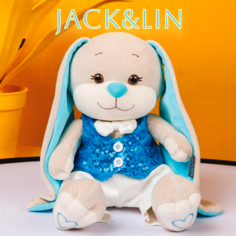 Мягкая игрушка Maxitoys плюшевая зайка в подарочной коробке JL-04202308-25