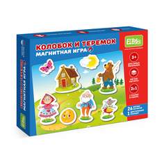 Обучающий набор ElBascoKids Тематические магниты Теремок и Колобок