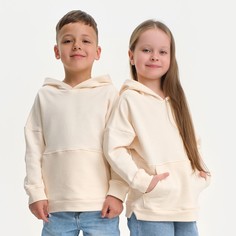 Худи детское KAFTAN Basic line, размер 30 (98-104), цвет бежевый