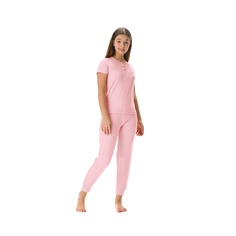Пижама детская Oldos OCSS23UW1KC16, цвет св.розовый, размер 146
