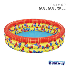 Bestway Бассейн надувной "Бабочка" 168 х 38 см 51202