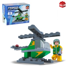 Конструктор Город UNICON Вертолет, 33 детали