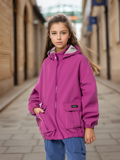 Ветровка детская NIKASTYLE 4л9024, ягода, 158