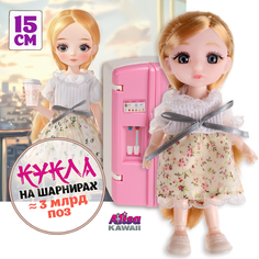 игровой набор Alisa Kawaii mini Кухня Кукла 15,2 см, в кор 20х20х6 см 1toy