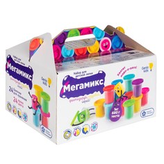Набор для лепки из тесто-пластилина Genio Kids Мегамикс, LV3097