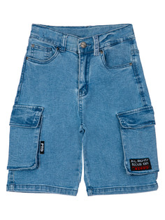 Шорты детские PlayToday 12411130, синий, 134