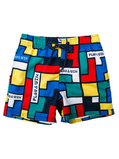 Шорты плавательные детские PlayToday 12412174, разноцветный, 116