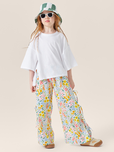 Брюки детские Happy Baby 88191, mille-fleurs, 128