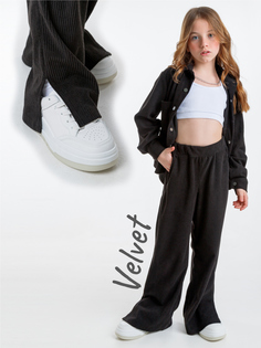 Брюки детские Amarobaby AB-OD23-W6, черный, 140