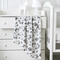 Плед флисовый Baby Nice Кошки 140х100 см