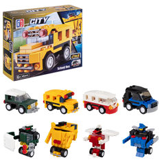 Конструктор 1toy Blockformers Городские службы, 45 дет