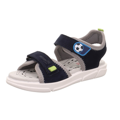 Сандалии Superfit для мальчиков, сине-серые, размер RU 27, 1-000693-8000