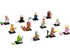 Конструктор Lego 71033 Minifigures Полная коллекция минифигурок The Muppets, 74 детали