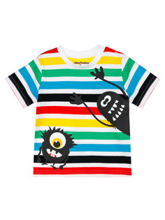 Фуфайка детская (футболка) PlayToday 12419085, разноцветный, 80