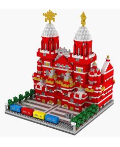 Конструктор 3Д из миниблоков RTOY площадь, Москва, 2384 деталей - YZ067