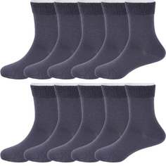 Носки детские Rusocks 10-Д-25/1, темно-серые, 16-18