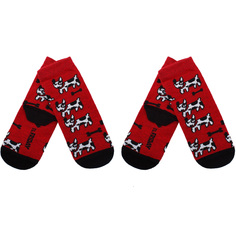 Носки детские St. Friday Socks 2-001-11, красные Игры псов детские, 14