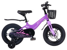 Maxiscoo Детский велосипед Maxiscoo Jazz Pro 14" (2024), фиолетовый