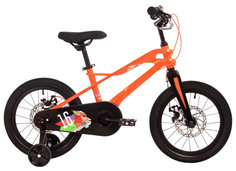 Novatrack Детский велосипед Novatrack Lynx 16" (2024), оранжевый